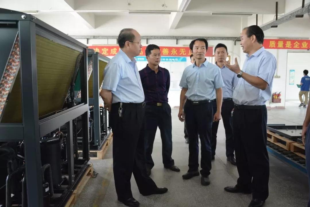 清遠(yuǎn)市張帆副市長一行蒞臨瑞星進(jìn)行實(shí)地考察